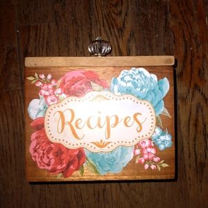 Pioneer Woman recipe box